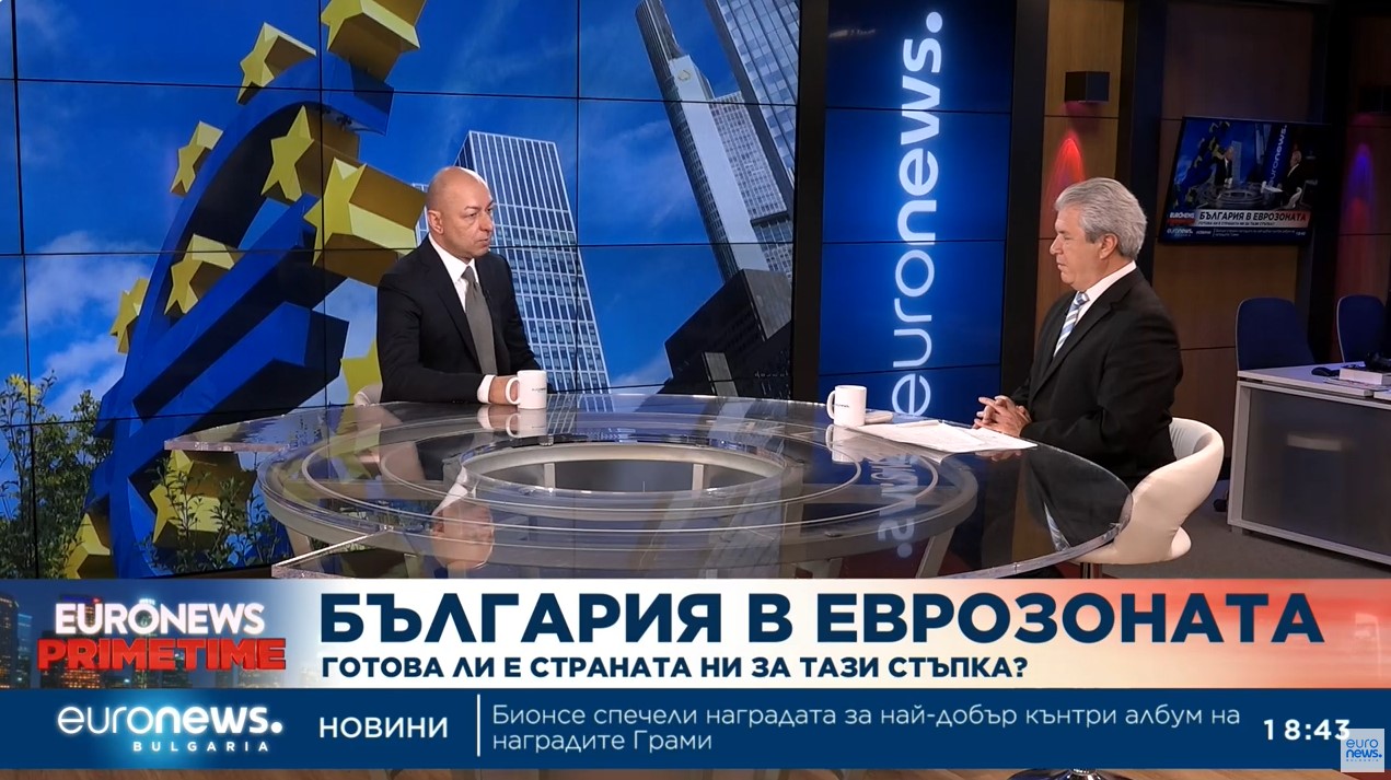 Щ. Ножаров: Единствено средносрочният фискално-структурен план ни дели от Еврозоната